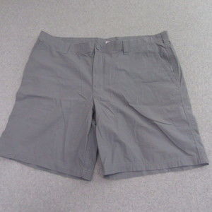 Columbia Mens‎ Chino Shorts 42 x 10 Gray Sportswear 100% Cotton Pocket